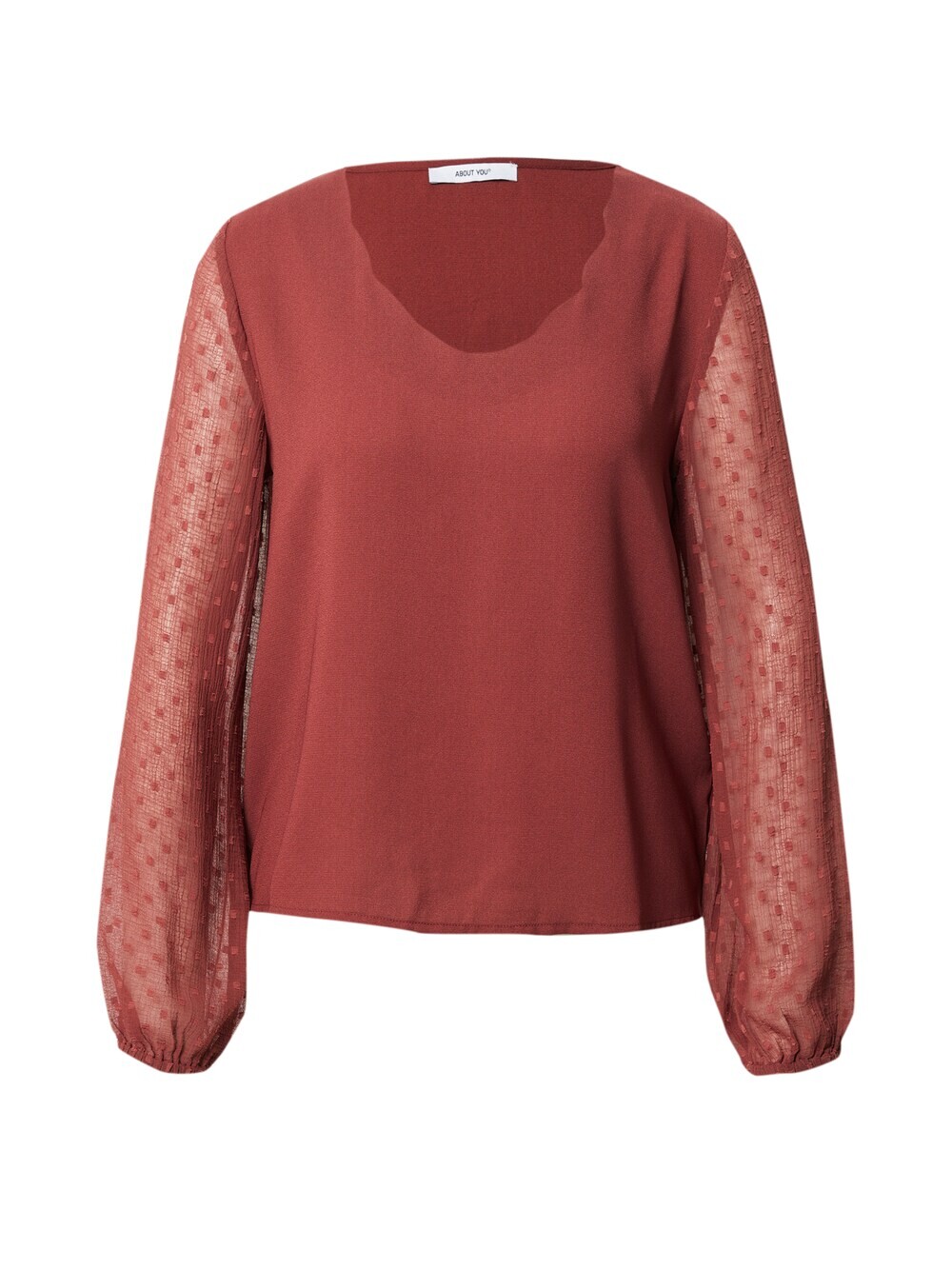 

Блузка ABOUT YOU Vivian, ржаво-красный