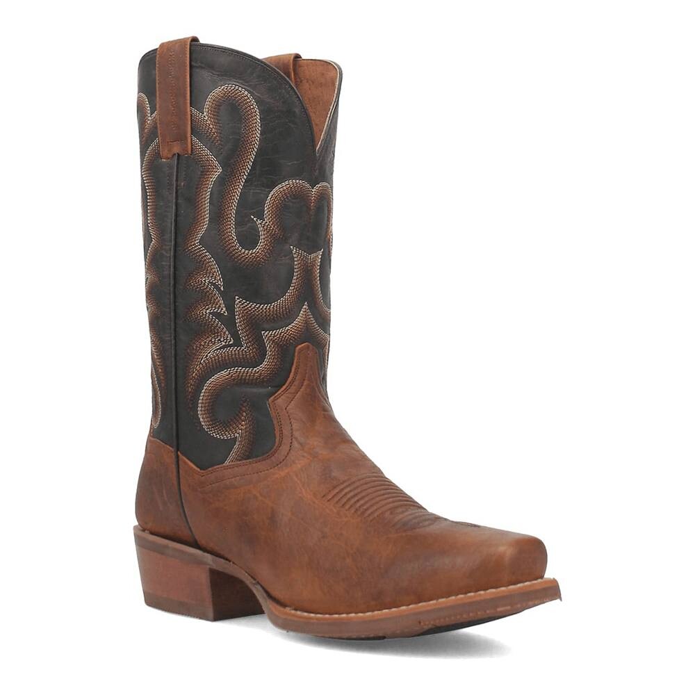 

Мужские кожаные ковбойские сапоги Dan Post Richland Bison, цвет Saddle