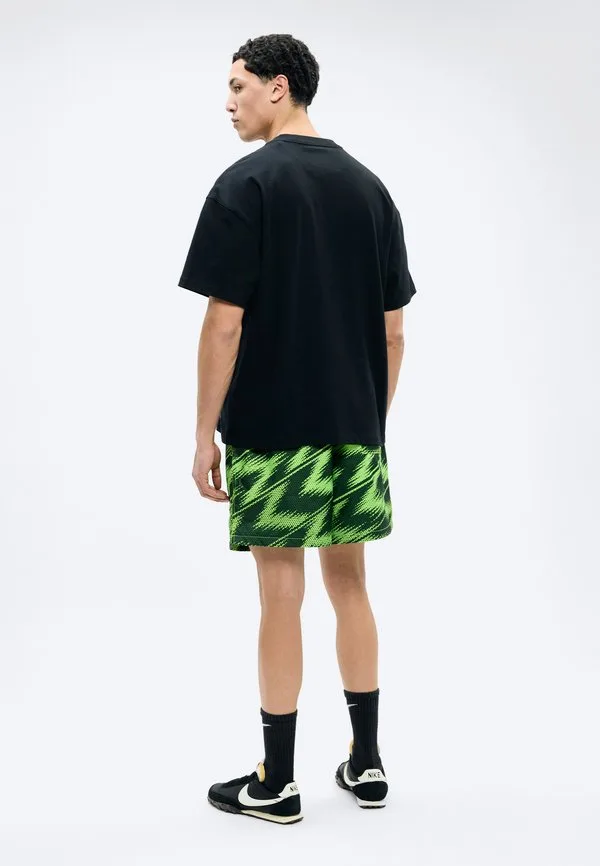 Клубная форма nff, короткие шорты, форма национальной сборной Nike Performance, Electric Green/Pro Green — фото 3