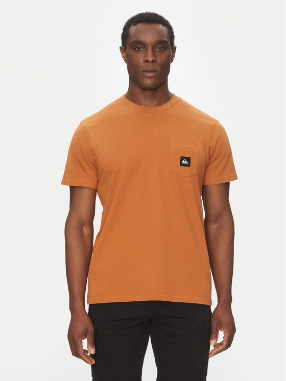 

Футболка обычного кроя EQYZT08035 Quiksilver, коричневый