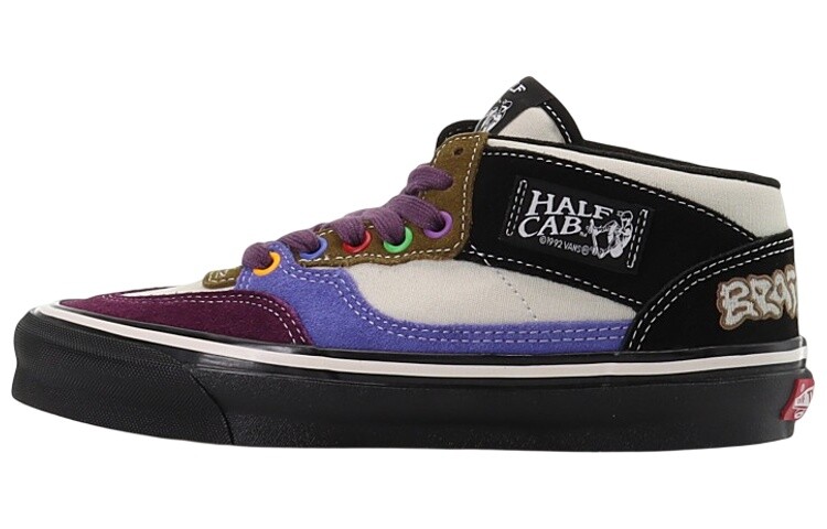 Кроссовки Vans Og Half Cab Lx Brain Dead Multi Color