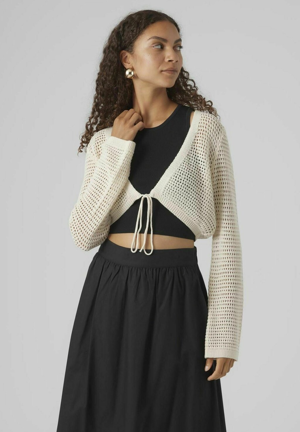 

Кардиган VMMADERA LS V-NECK BOO Vero Moda, цвет birch
