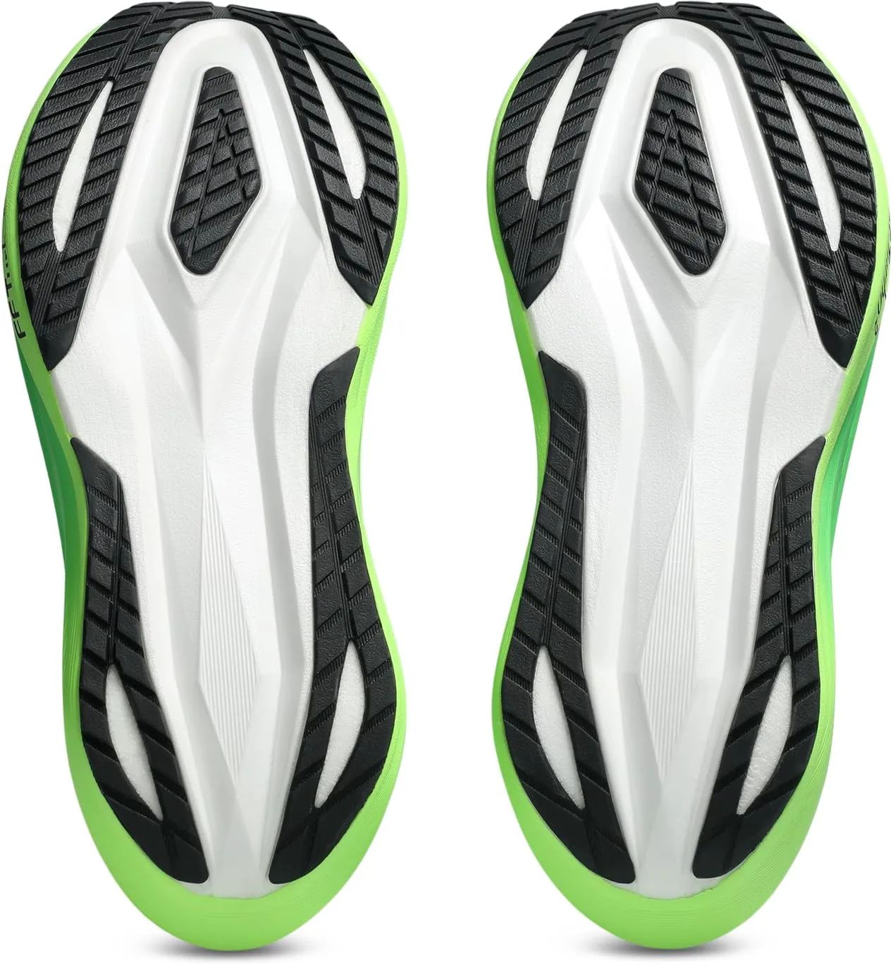 Беговые кроссовки ASICS Unisex MEGABLAST, зеленый/черный — фото 4