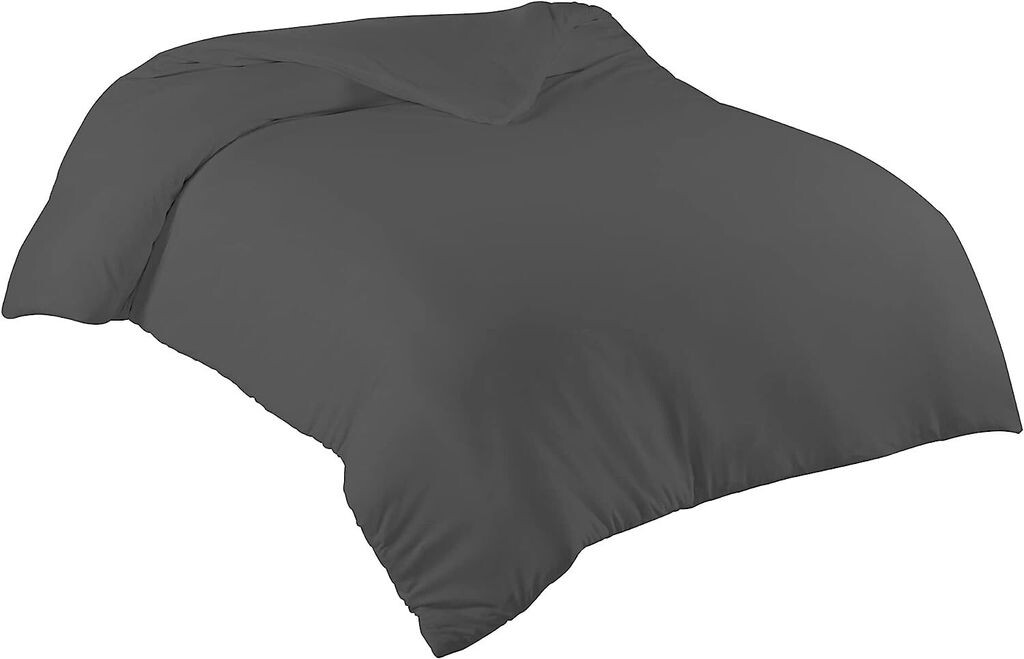 

Постельное белье Пододеяльник 155х220 см однотонный 100% хлопок антрацит livessa