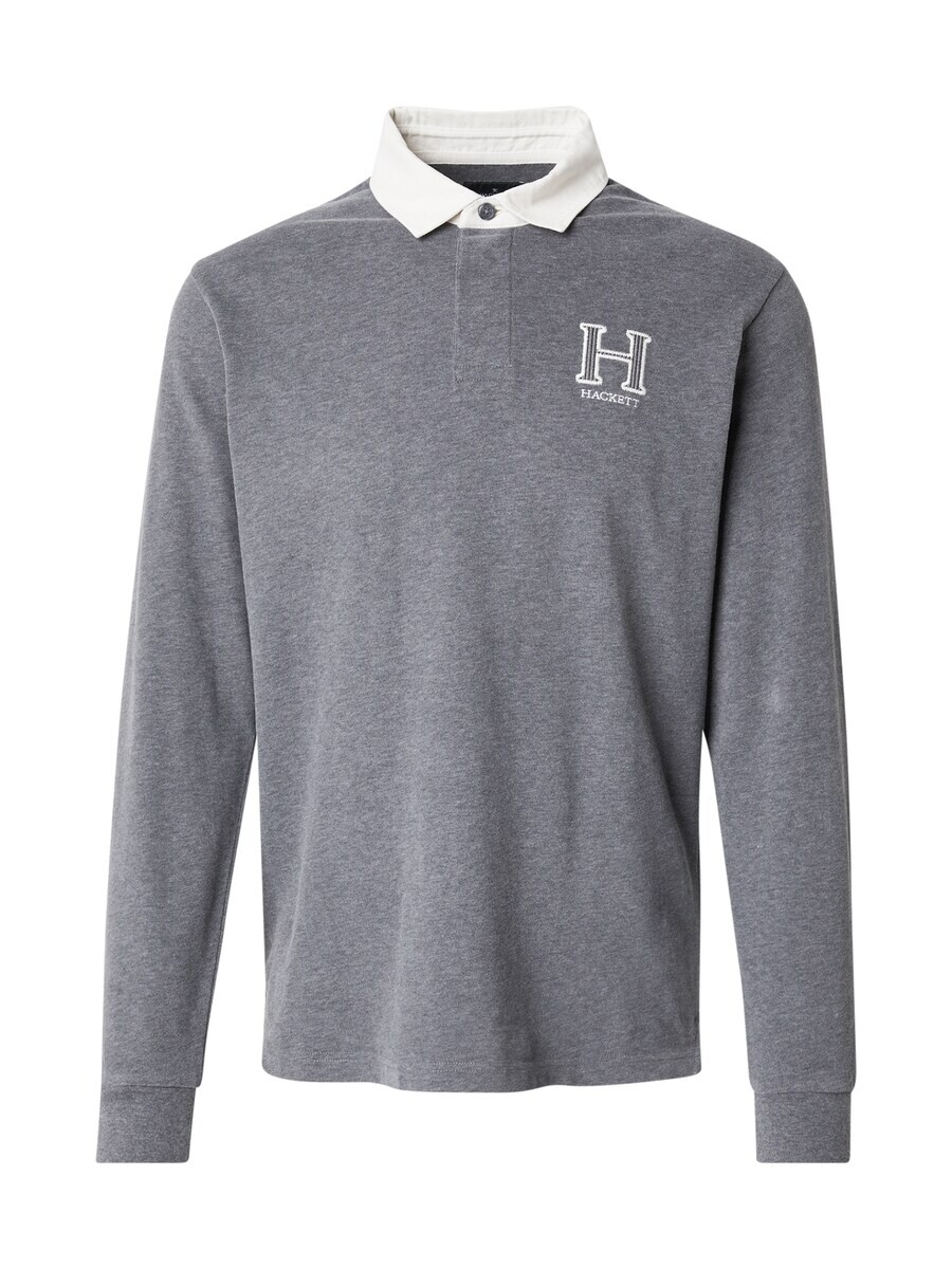 

Лонгслив Hackett London Shirt HERITAGE, пятнистый серый
