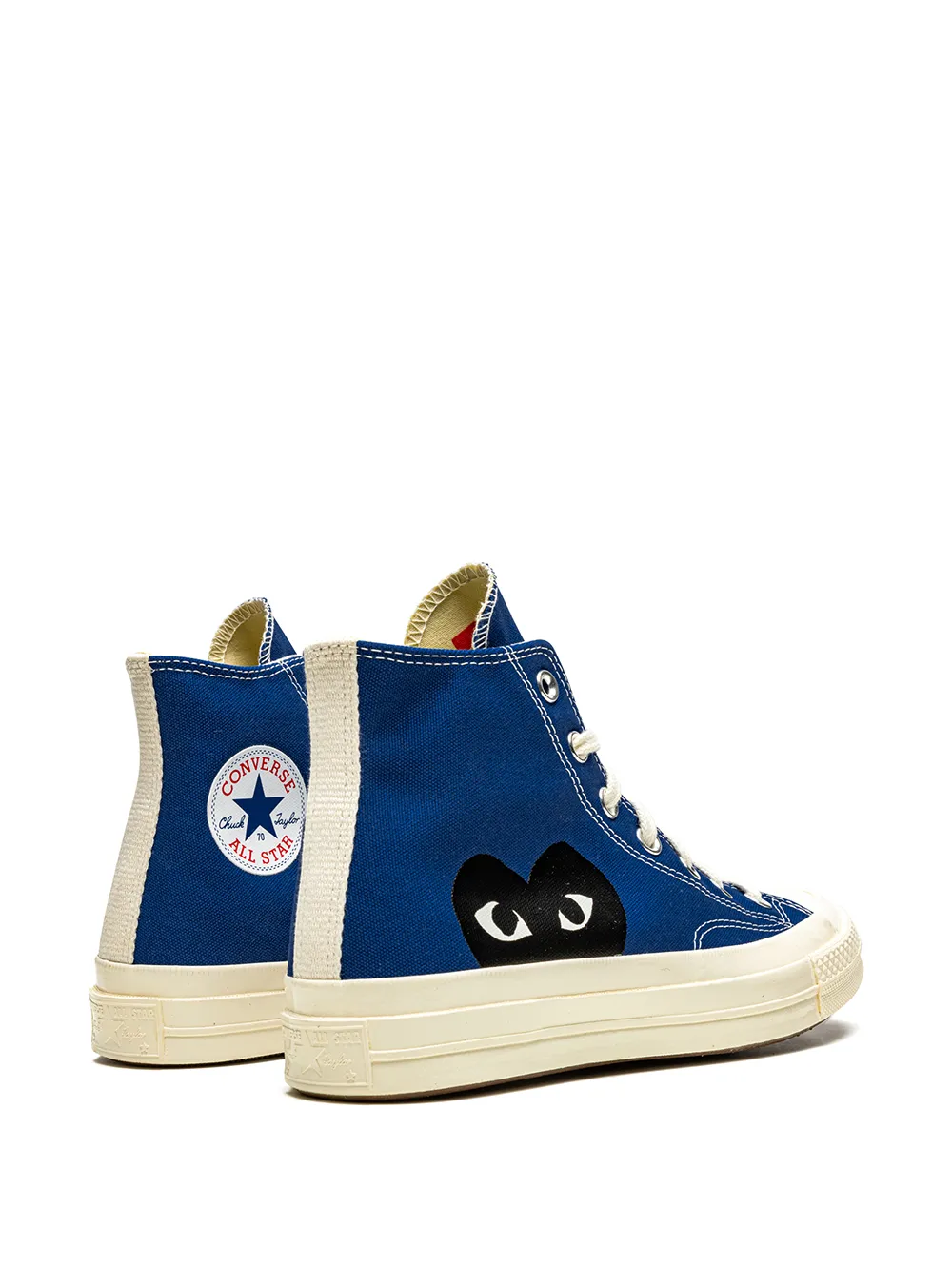 Высокие кеды Chuck 70 из коллаборации с CDG Converse, синий — фото 3