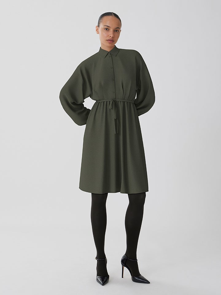 

Vila Платье "Висурашил" цвета хаки