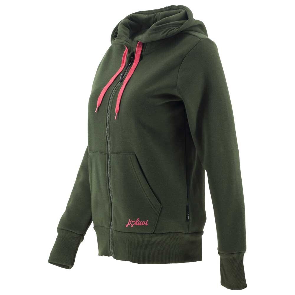 

Толстовка Joluvi Hoodie Full Zip, зеленый