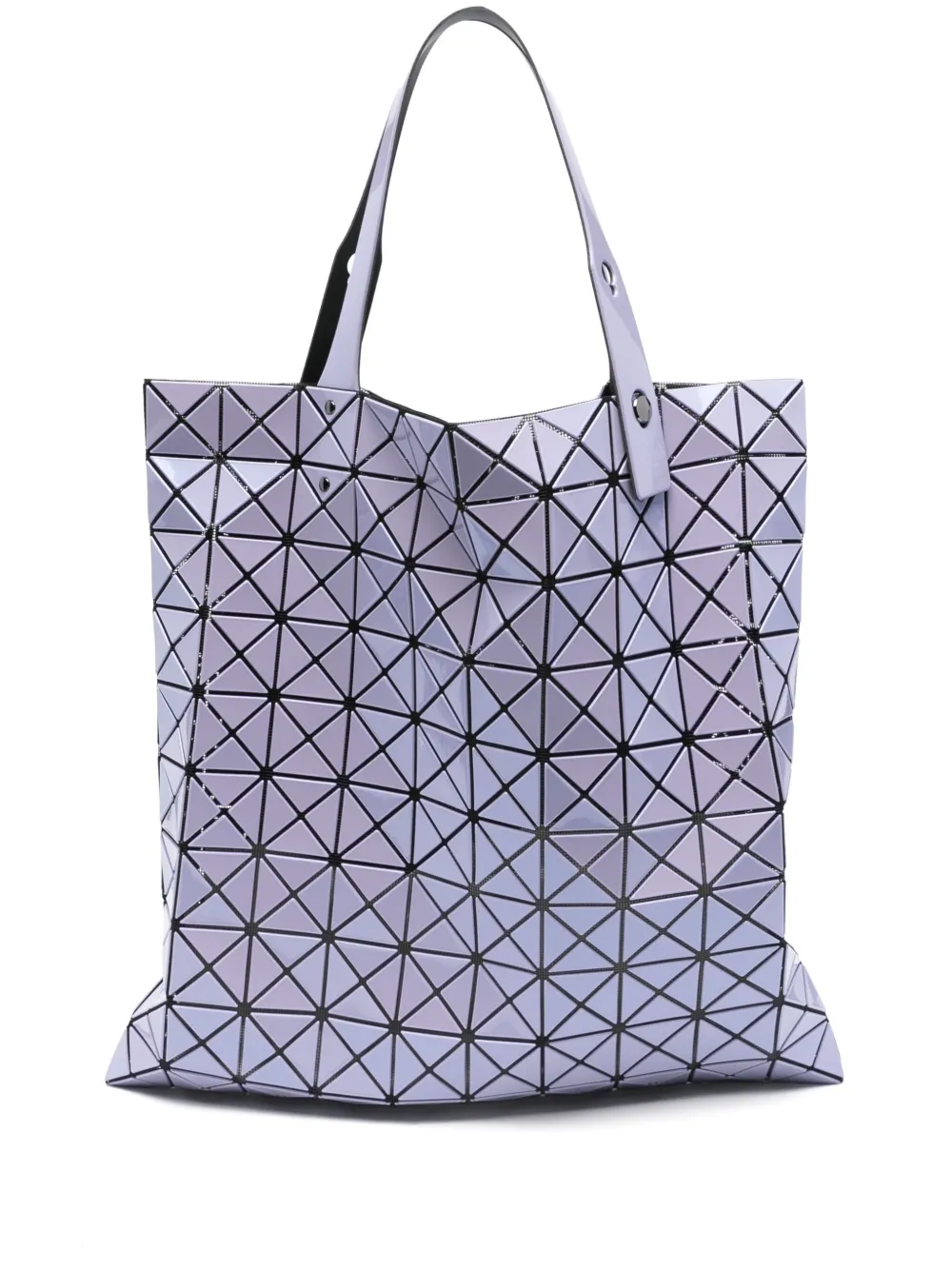

Сумка-тоут с геометричным узором Bao Bao Issey Miyake, фиолетовый