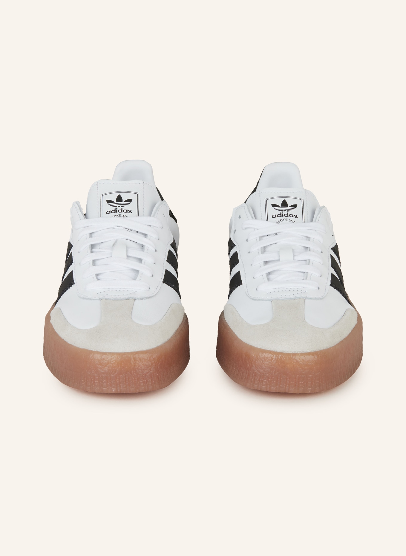 Кроссовки самбэ ж Adidas Originals, мультиколор — фото 3