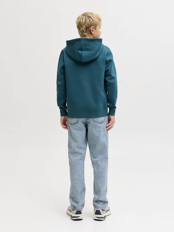 Джинсы прямого кроя jjichris jjoriginal Jack & Jones Junior, Blue Denim — фото 3