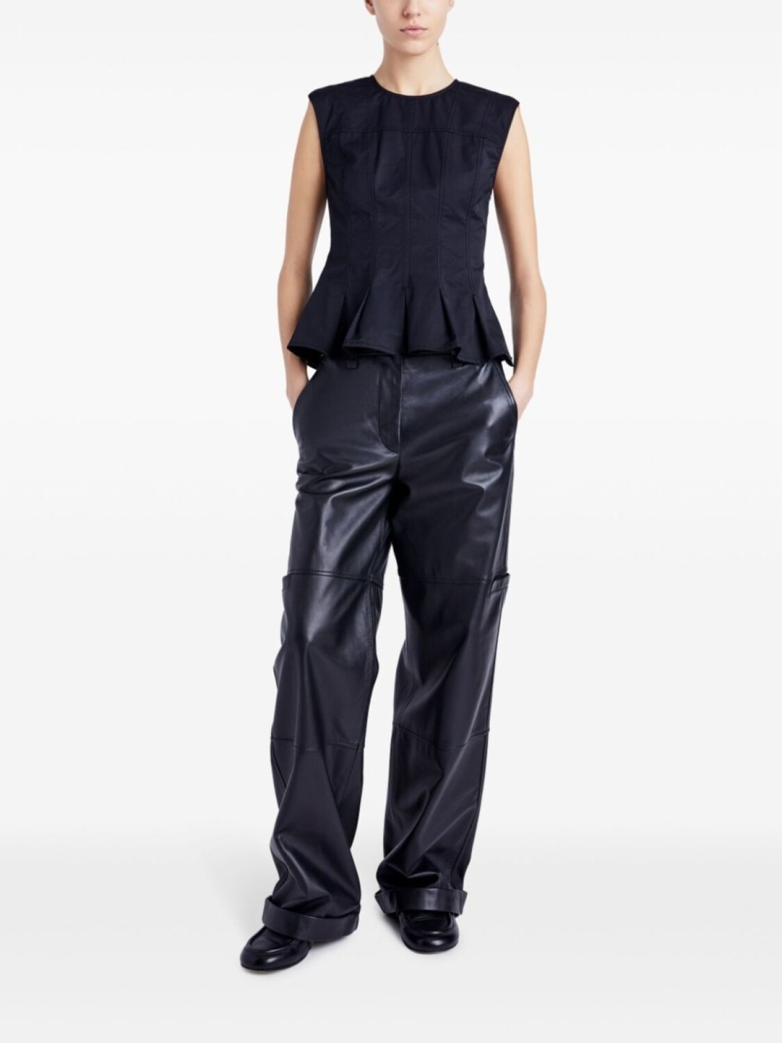 

Proenza Schouler White Label феликс топ, черный