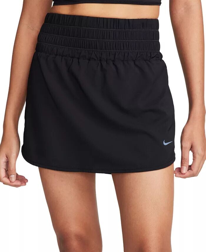 

Юбка-шорты женские Dri-FIT с ультравысокой талией и застежкой-молнией Nike, черный