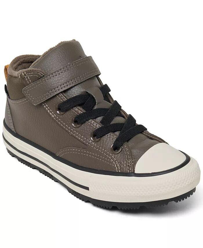 

Ботинки для маленьких детей Chuck Taylor All Star Malden Street с застежкой-ремешком от Finish Line Converse, коричневый