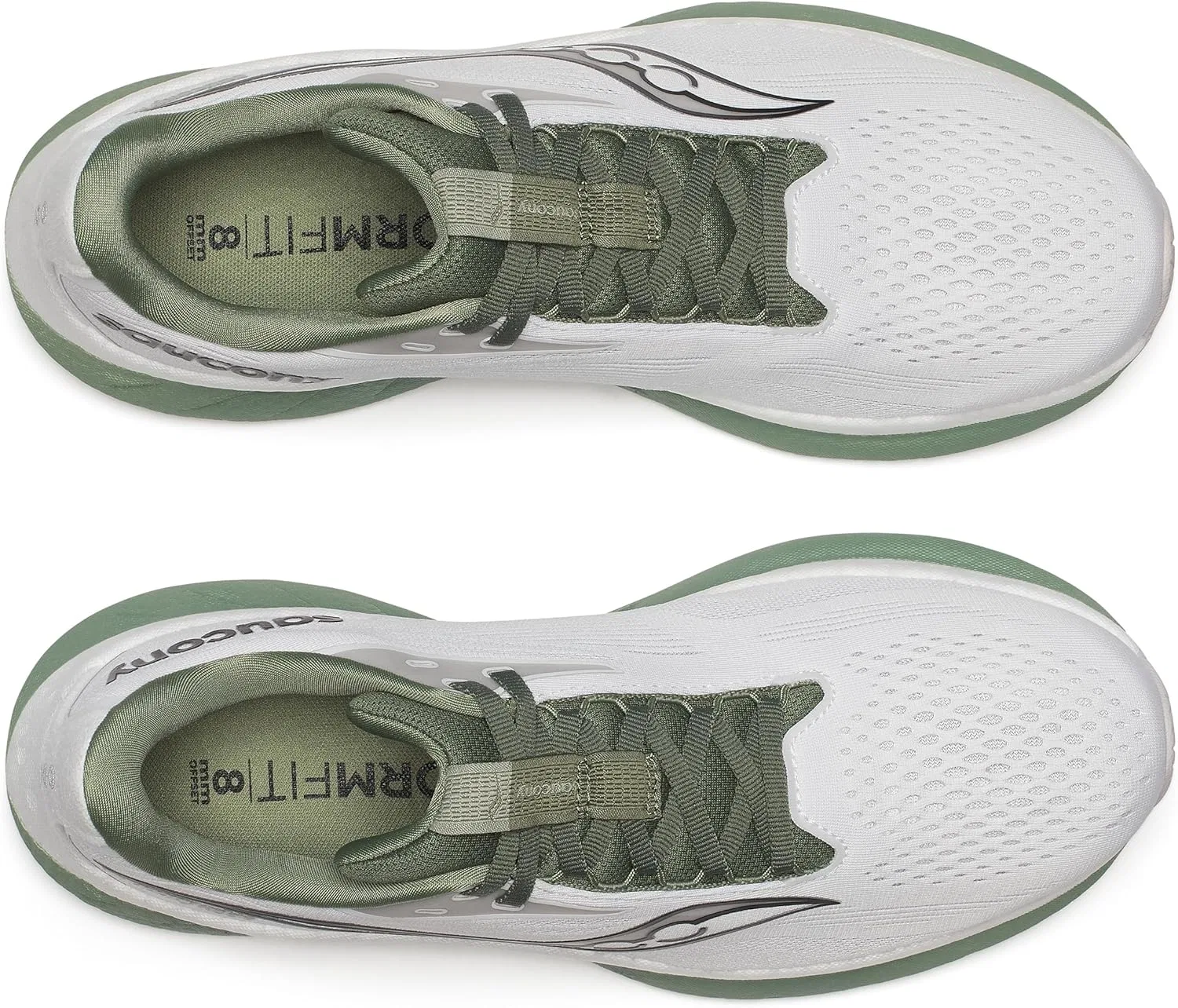 Кроссовки Saucony Ride 18, белый — фото 4