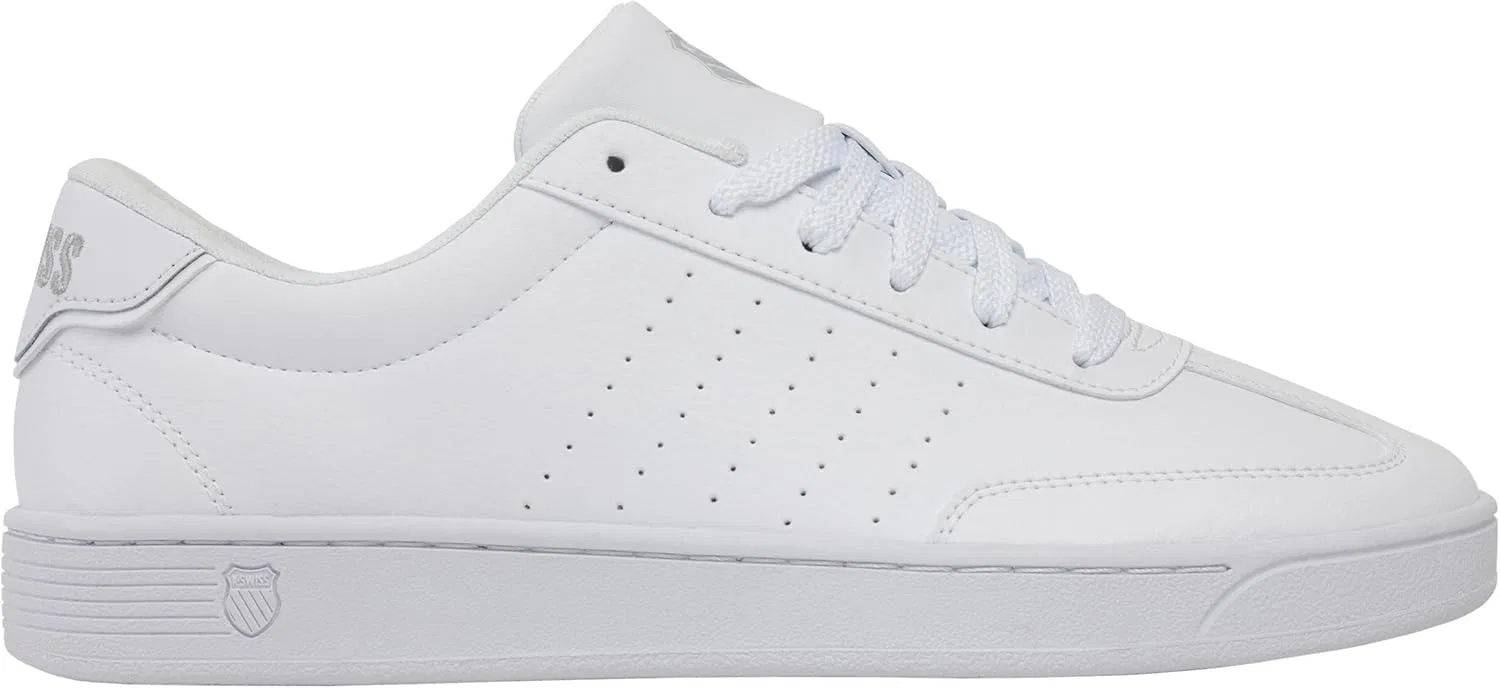 Кроссовки K-Swiss Men's Court Balboa, White Cloud Dancer Iceberg Green