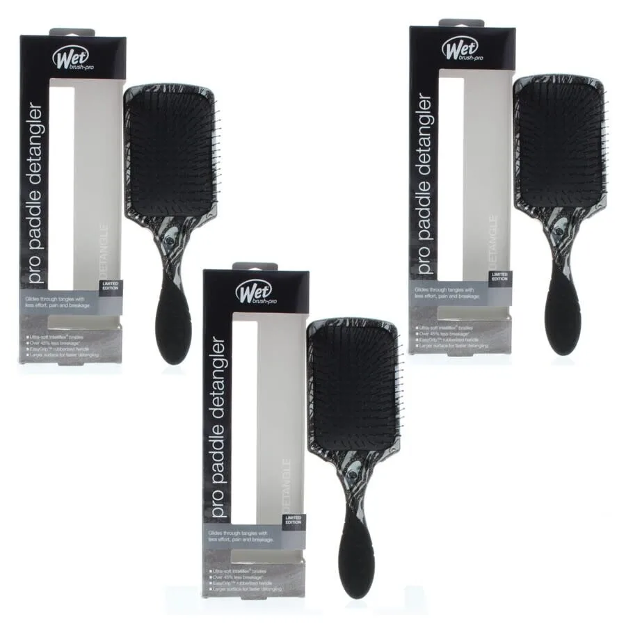 Wet Brush Влажная щетка Pro Paddle Mineral Sparkle Charcoal Уход за волосами 810390038077