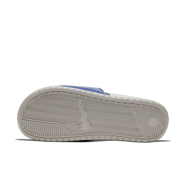 Тапочки benassi jdi print slide 'hiker cartoon - light bone' Nike, белый — фото 4