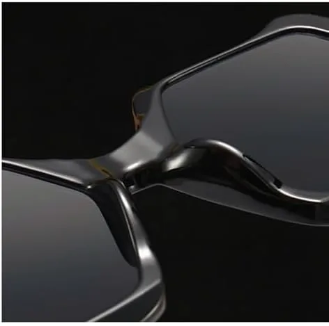 

Модные солнцезащитные очки Polygon для женщин, ретро-очки большого размера, женские солнцезащитные очки, мужские очки с защитой от УФ-излучения UV400 MTZJH, D1