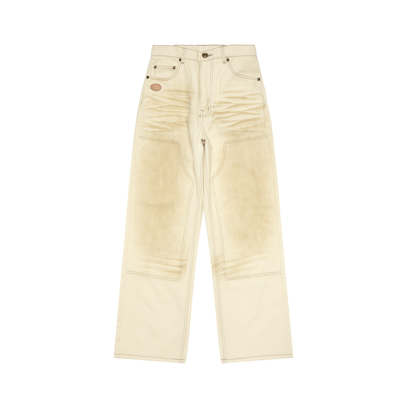 

By *A Bathing APE 40' Main Jeans Aape, Ecru Ivx