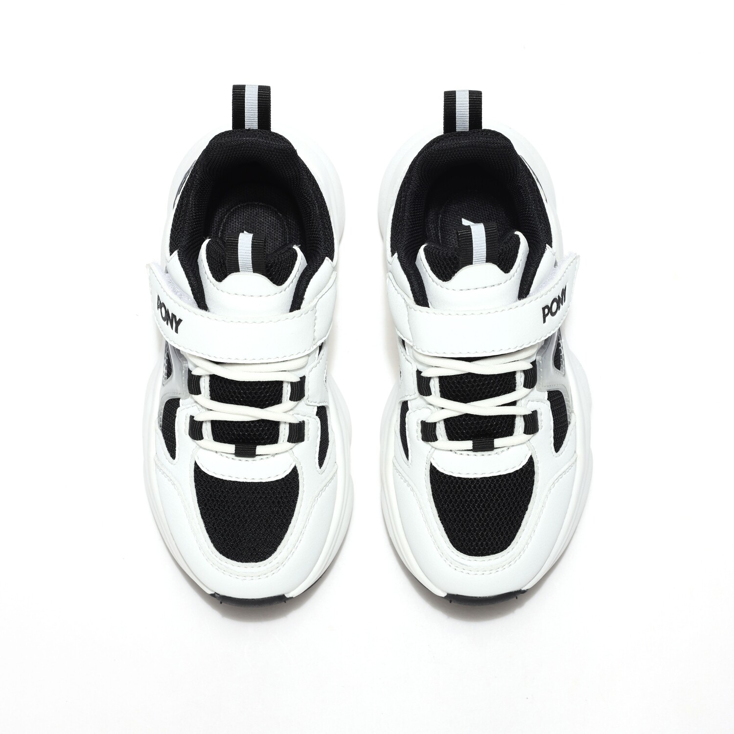 

Кроссовки PONY Modern Kids Lifestyle Shoes Kids Mid-top White, черный