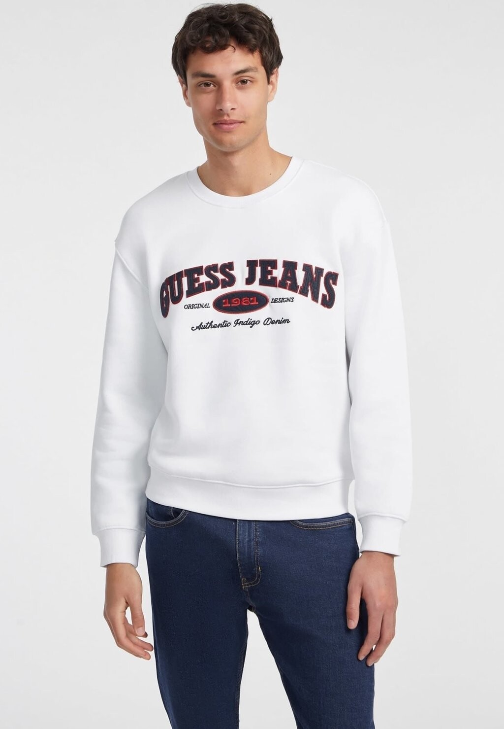 

Спортивный свитер ORIGINAL Guess Jeans, белый