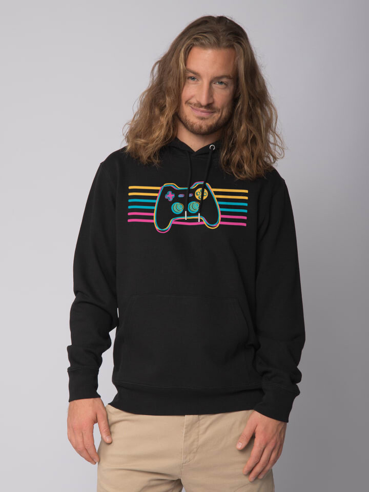 

Толстовка wat Apparel Sweatshirt Retro Joystick, черный