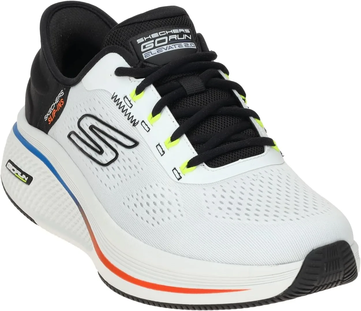 Мужские слипоны Skechers Hands Free: Go Run Elevate 2.0 Banyan Trainers, белый — фото 3