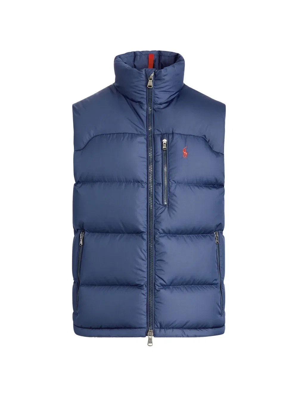 Утепленный жилет на молнии Polo Ralph Lauren, синий
