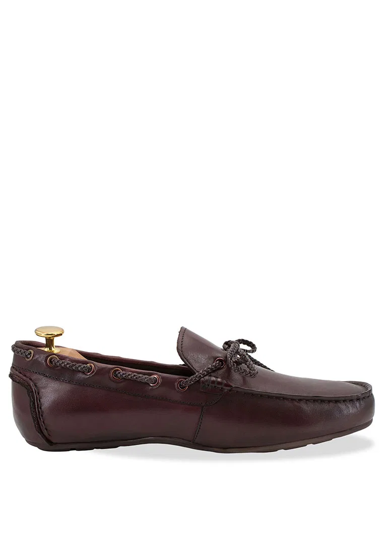 Мокасины, модель Esperanza Arden Teal, бордовый