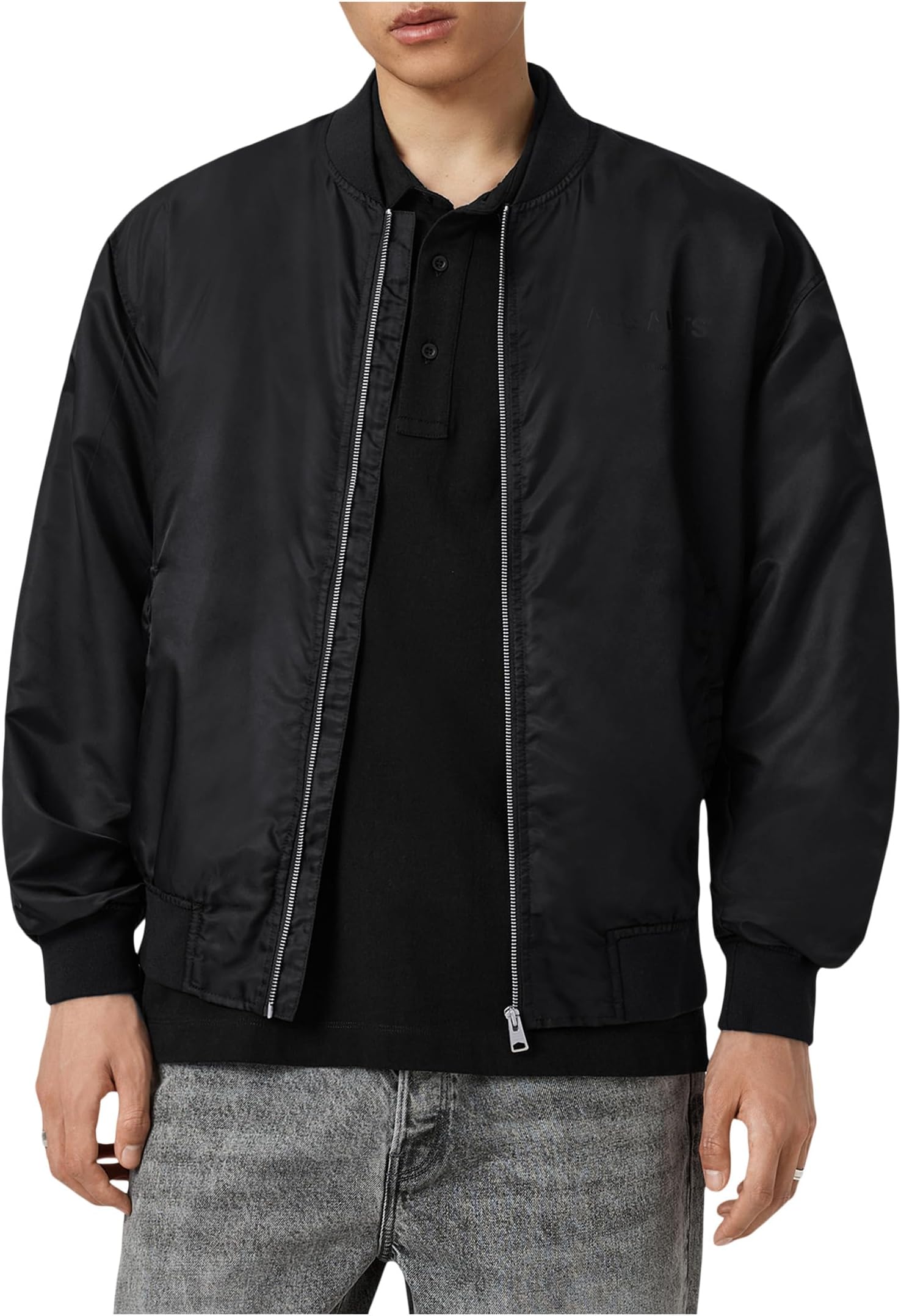 

Бомбер AllSaints Future Bomber, черный