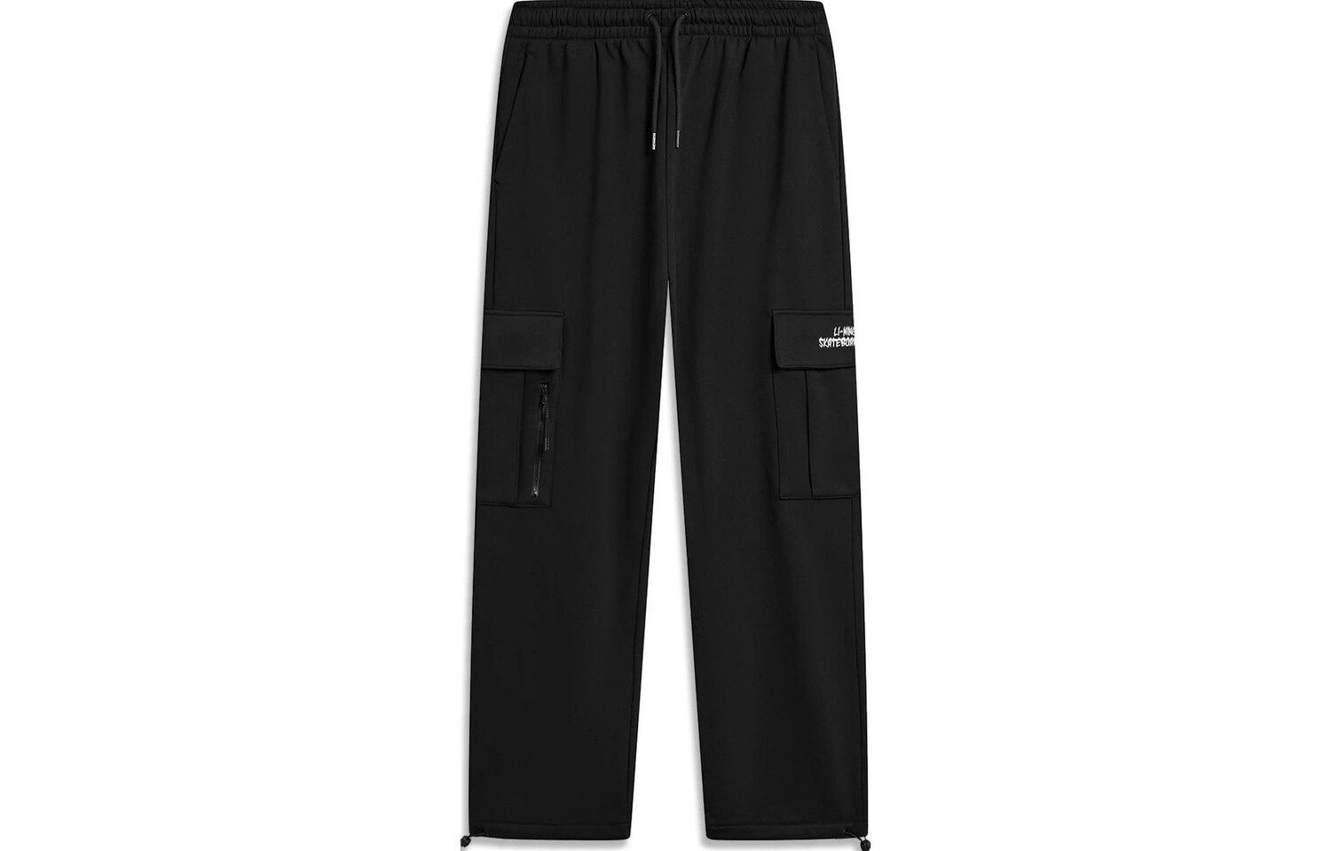 

Трикотажные штаны для скейтбординга мужские черные Lining, черный