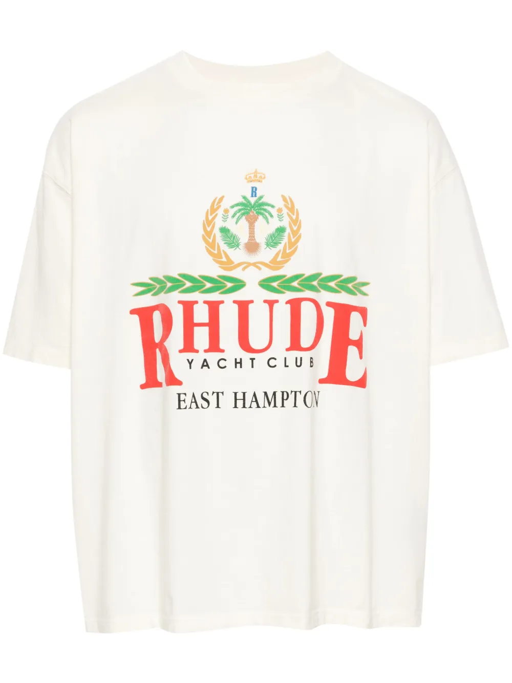 

Футболка East Hampton Crest RHUDE, нейтральный