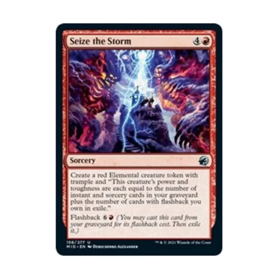 

CCG Захватить бурю (U), MTG - Innistrad - Midnight Hunt