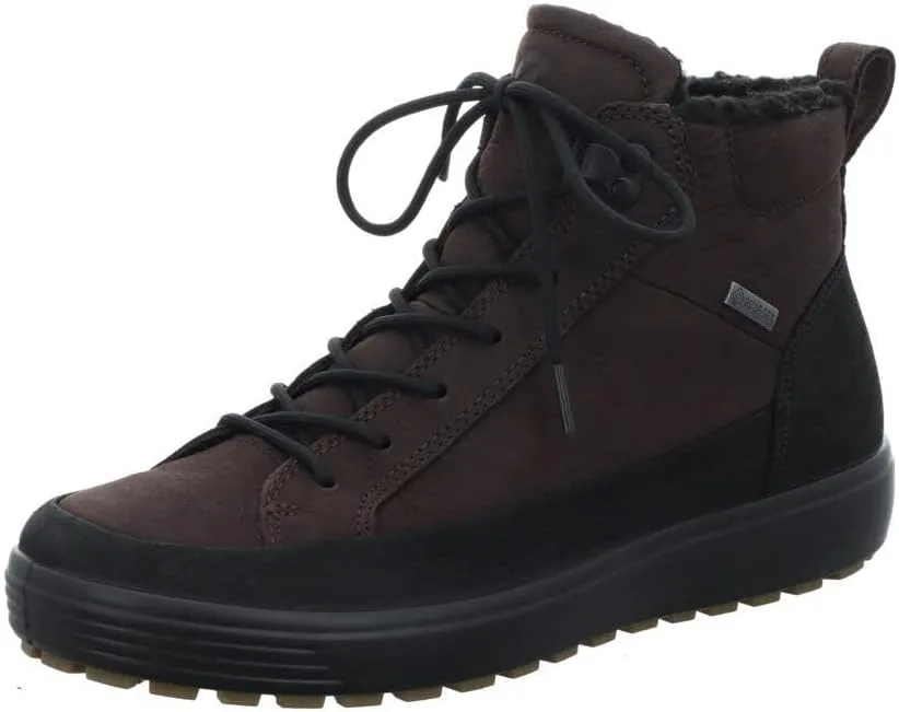 Мужские водонепроницаемые походные ботинки ECCO Soft 7 Tred Gore-Tex, черный
