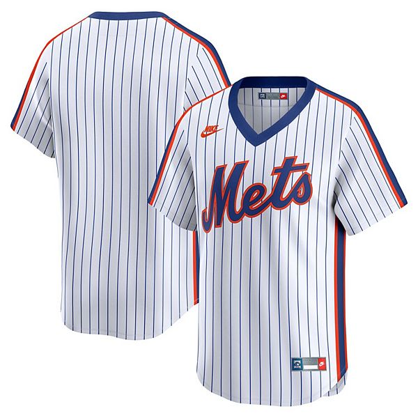 

Мужская белая бейсболка New York Mets Throwback Cooperstown Collection Limited Nike