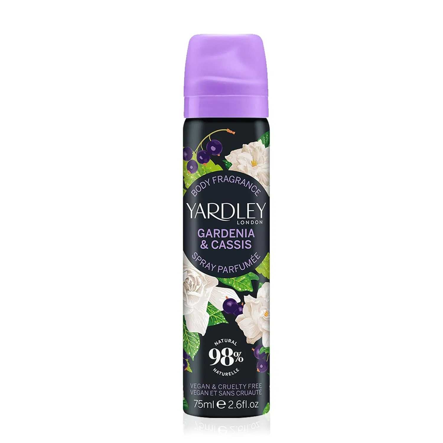 Женский спрей для тела «Gardenia & Cassis» от Yardley London, 75 мл Yardley London