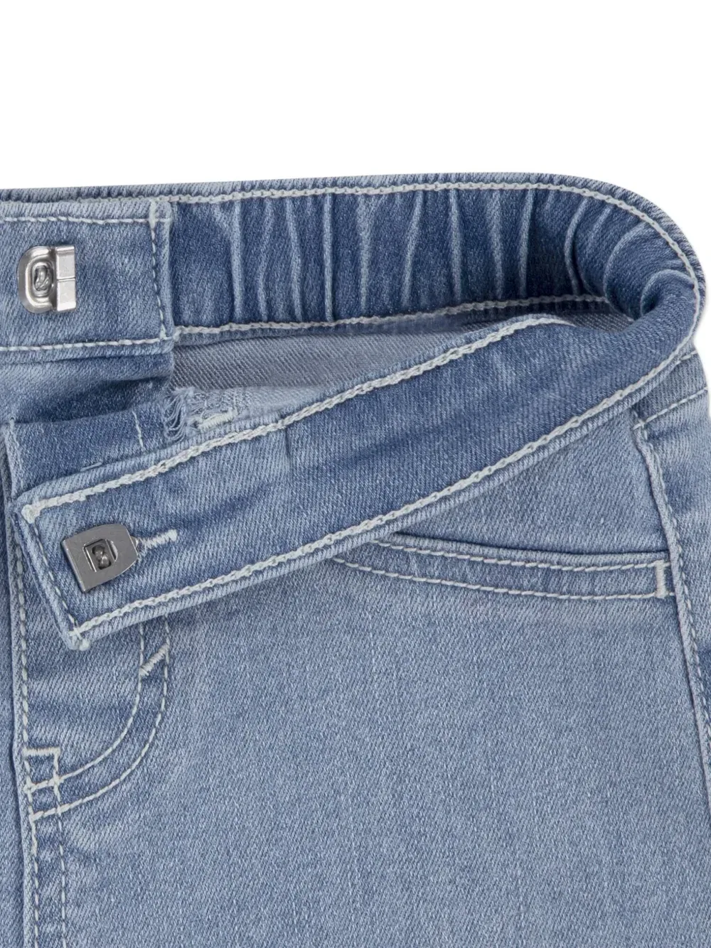 Комплект с шортами и принтом-логотипом Levi's kids, синий — фото 4