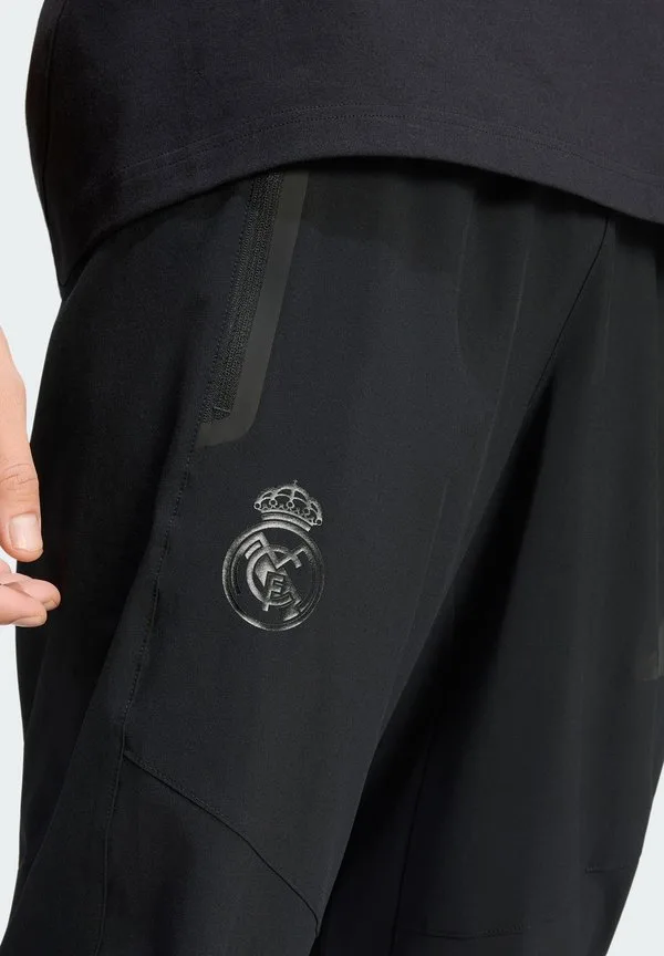 Спортивные штаны real madrid tiro travel pants Adidas Performance, Black — фото 3