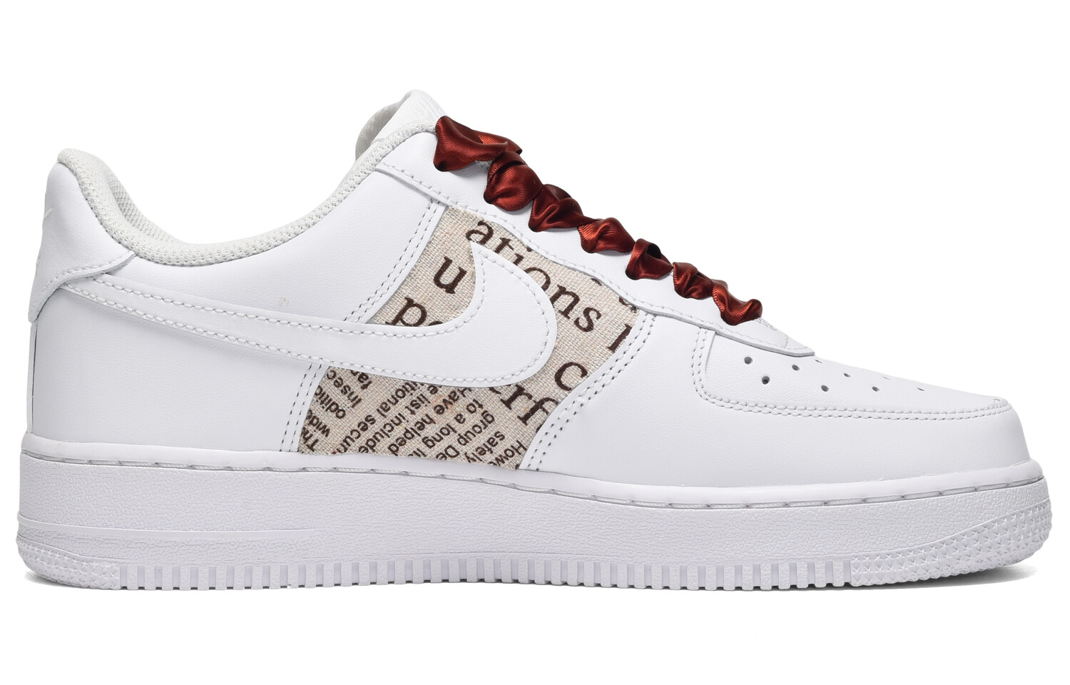 

Кроссовки Nike Air Force 1 Skateboarding Shoes Women's Low-top Light Khaki, хаки