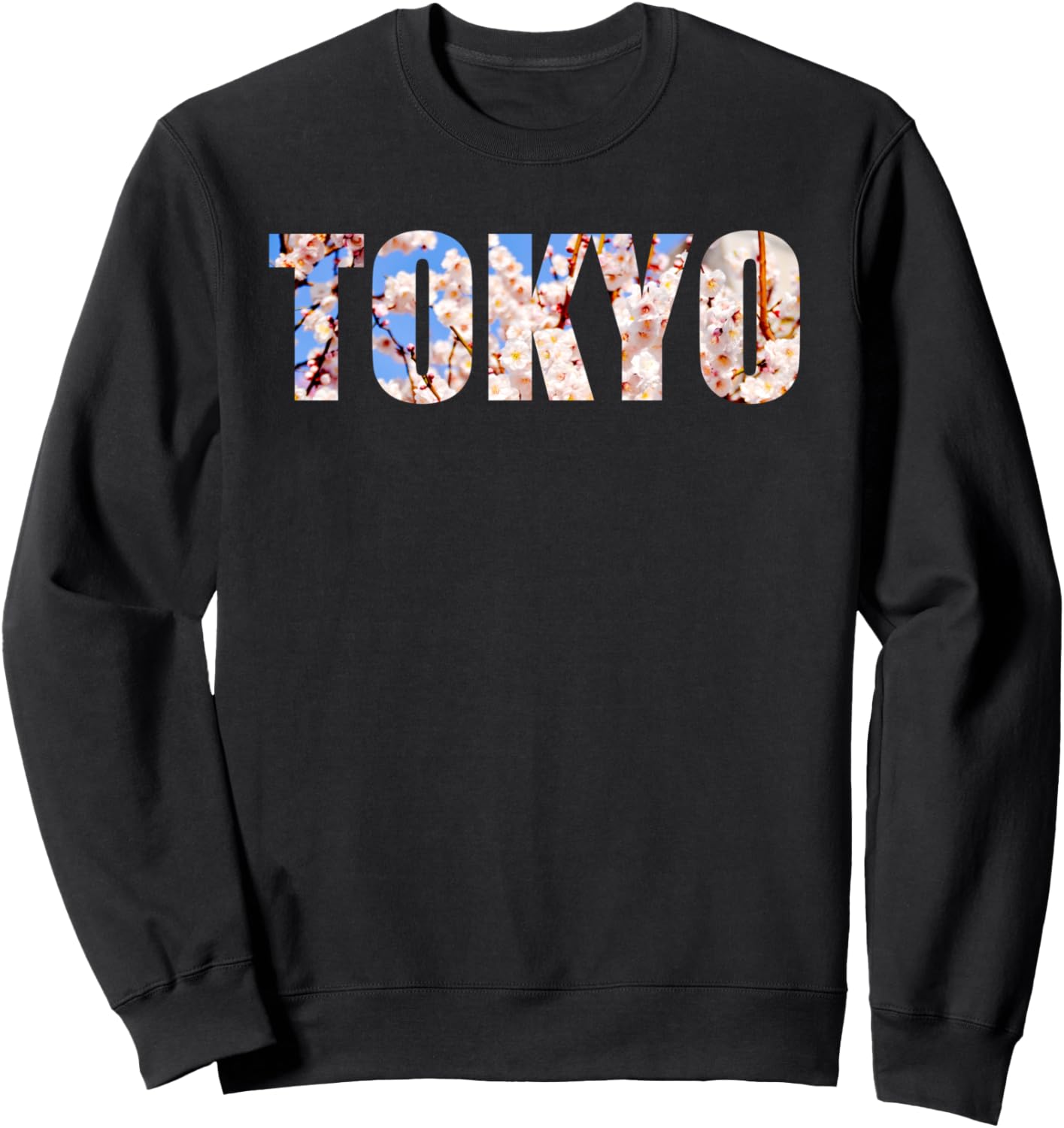 

Толстовка Tokyo Cherry Blossom Flower City Apparel Japan Tees, черный