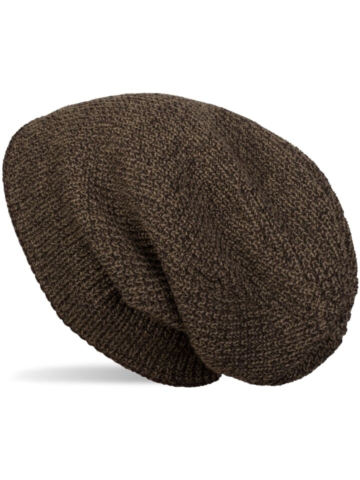 

Шапка styleBREAKER Feinstrick, цвет braun-beige