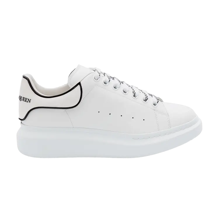 

Кроссовки Alexander McQueen Oversized Sneaker New Tech Calf - White Black, белый