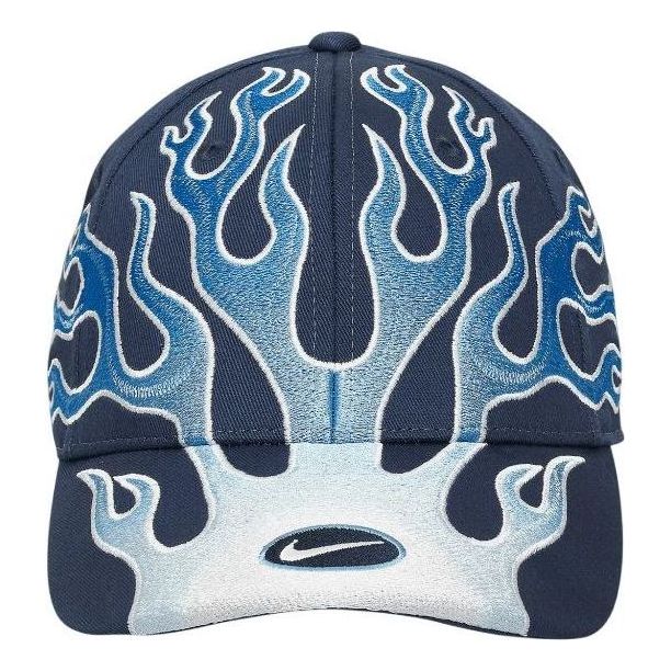 

Бейсболка Nike Club Cap Structured OG Flame Cap 'Navy Blue', темно-синий