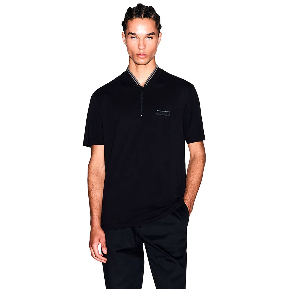 

Поло с коротким рукавом Armani Exchange XM001348_AF16246, черный