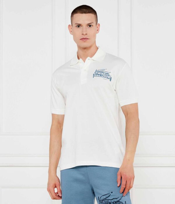 

Рубашка поло Regular fit Lacoste, белый