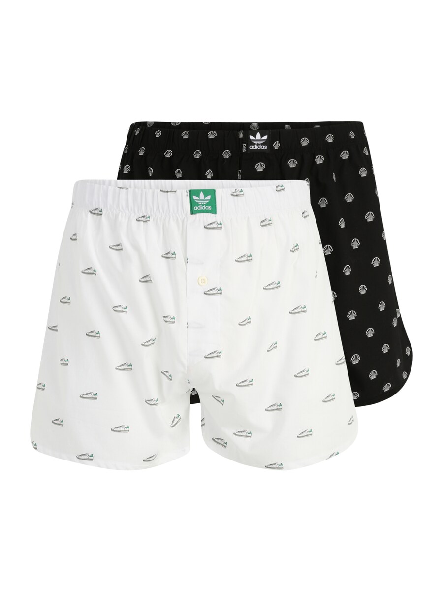 

Боксеры ADIDAS ORIGINALS, черный/белый