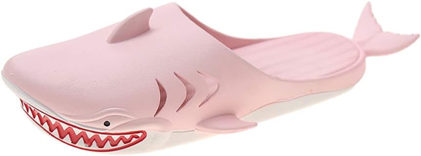 

Тапочки Todoroki Shoto Shark, нескользящие, сабо, сандалии, тапочки в виде рыбок, пляжные тапочки для душа, тапочки в виде рыбок, унисекс, розовый