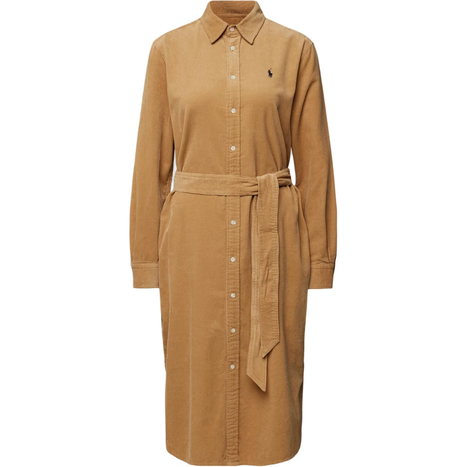 Платье с длинным рукавом женское Polo Ralph Lauren, Camel