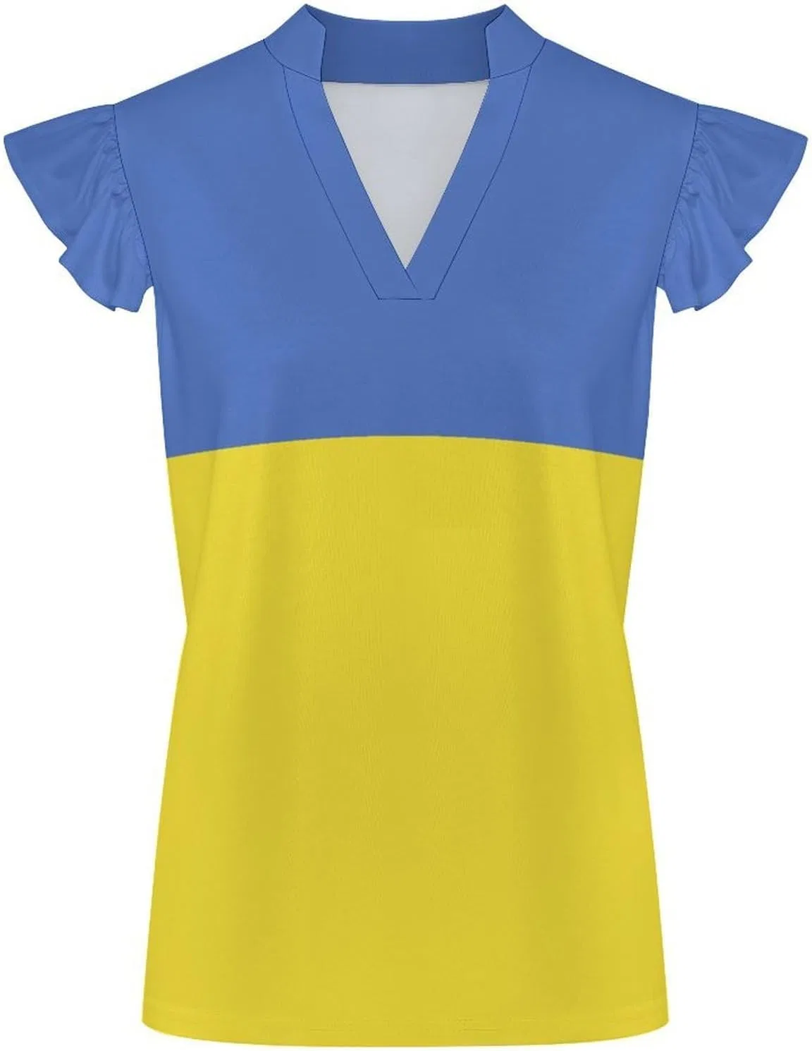 Топ женский с флагом Уганды, дышащий, без рукавов, Polyester, White-18 — фото 4